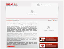 Tablet Screenshot of marazsl.com